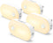 Motion Sensor Night Light Plug in, LYRIDZ Superior Bright 1-120LM Smart Nightlight Warm White LED Light with Stepless Adjustable Brightness for Bedroom, Kitchen, Stairs, Hallway, 4 Pack
