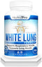 White Lung by NutraPro - Lung Cleanse And Detox.Support Lung Health. Supports Respiratory Health. 60 Capsule - Made in GMP Certified Facility.