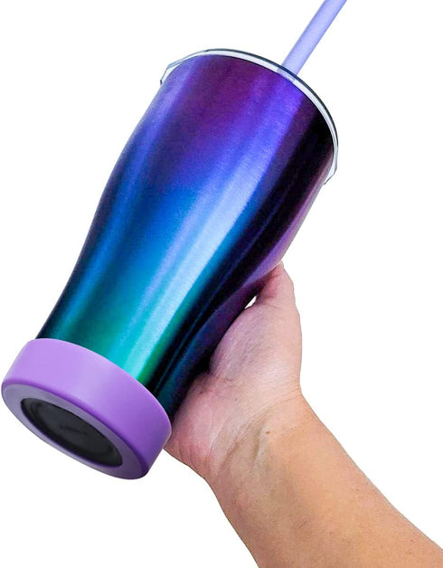 YRMJ 20 PCS 65mm Protective Cup Mat Silicone Sleeve Heat Resistant Water Bottle Holder Insulation Mat Non Slip Cup Mug Coaster 10 Colors 2 of Each Pink