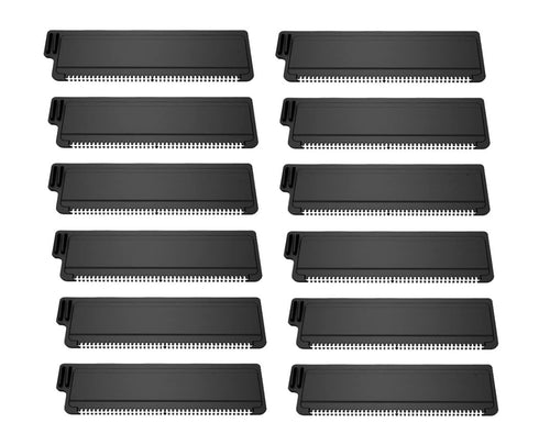 baKblade 2.0 Back Hair and Body Shaver Refill Cartridges for 2.0 and 2.0 Elite Shavers - Dryglide Technology (12 Razors Included)