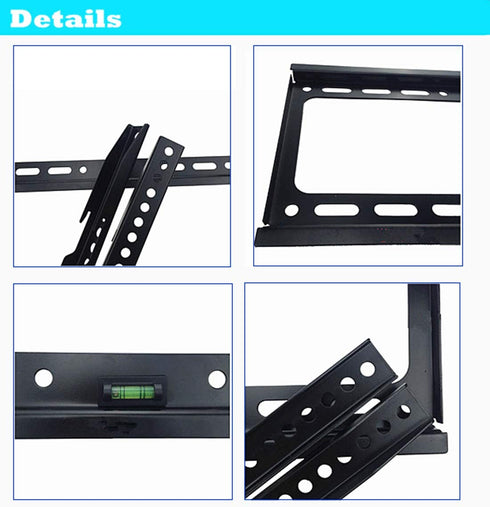 SamIdea Universal TV Wall Mount Bracket Fixed Flat Panel for 26-55" LCD LED Monitor TV Stand Holder (26"~55" Mount)