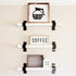 Pot Head Coffee Sign 12x12 Inch - Funny Pot Head Sign Coffee, Coffee Wall Decor, Coffee Pot Head Sign, Pot Head Sign, Pot Head Kitchen Sign, Coffee Station Decor