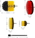 20Pcs Drill Brush Attachments Set,Scrub Pads and Sponge, Power Scrubber Brush with Extend Long Attachment All Purpose Clean for Grout, Tiles, Sinks, Bathtub, Bathroom, Kitchen