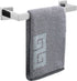 NearMoon Bathroom Towel Bar, Bath Accessories Premium Thicken Stainless Steel Square Shower Towel Rack for Bathroom, Towel Holder Wall Mounted (Chrome Finish, 12 Inch)
