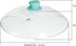 Godinger Microwave Plate Cover Lid with Easy Grip Handle, Safe Tempered Glass, Microwave Food Cover, Splatter Cover Guard
