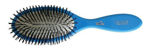 Isinis Hair Pneumatic Brush # 440 No Ball Tip (8.8in Medium, Electric Blue)
