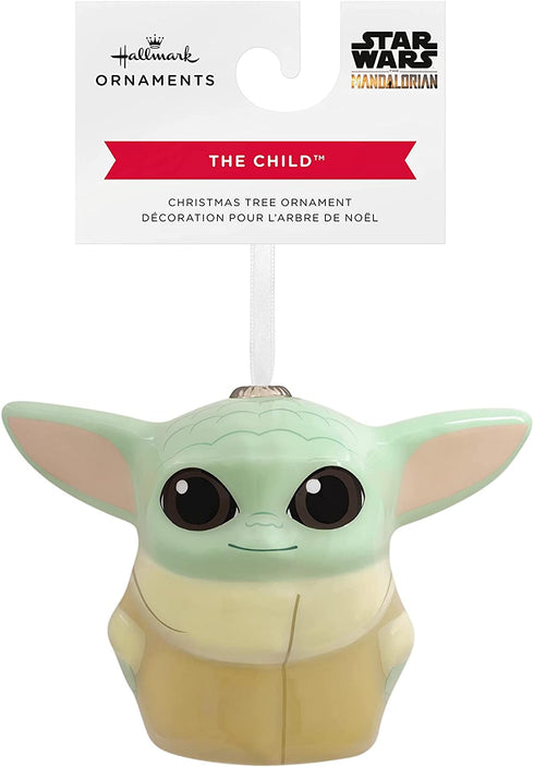 Hallmark Star Wars: The Mandalorian The Child Decoupage Christmas Ornament
