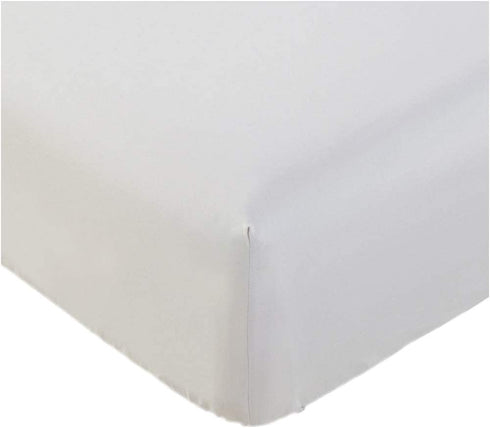Mellanni Queen Fitted Sheet - Deep Pocket Cooling Sheets up to 16 inch - Hotel Luxury 1800 Bedding - Softest Sheets - Wrinkle, Fade, Stain Resistant - 1 Single Queen Fitted Sheet Only (Queen, White)