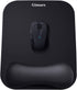 Gimars Large Smooth Superfine Fibre Memory Foam Ergonomic Mouse Pad Wrist Rest Support - Mousepad with Nonslip Base for Laptop, Computer, Gaming & Office