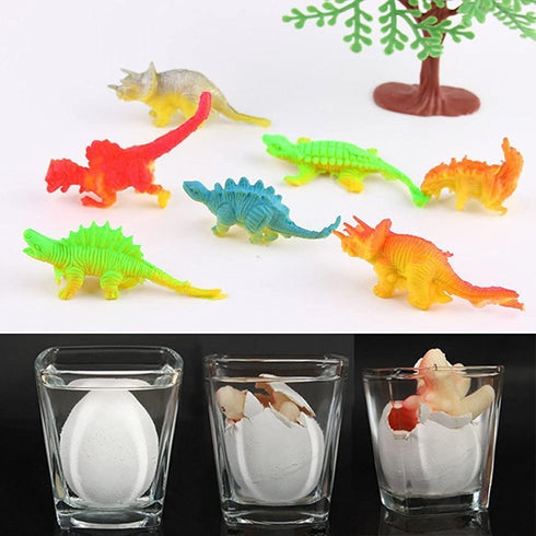 Dinosaur Eggs Toy Hatching Growing Dino Dragon for Children Large Size Pack of 30pcs,Colorful Crack by Yeelan