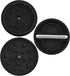 Storage Jar with Herb Grinder Led Light up, Herb Containers with 8x Magnifying Glass Jar Air Tight, Storage and Grinding in One Keep Herbs Dry and Fresh (Black)