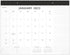 2022 Desk Calendar by AT-A-GLANCE, Monthly Desk Pad, 21-3/4" x 17", Standard, Elevation (SK752400)