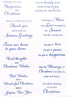 Merry Christmas Happy New Year Happy Birthday Verses Phrase Rubber Stamps Clear Stamps for Christmas Card Making Decoration and DIY Scrapbooking Rubber Stamps for Crafts