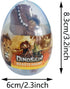 Xinge 4Pack Dinosaur Eggs with Biting Hand Tyrannosaurus Family Game Educational Toys Easter Party Favor for Kids Boys (Tyrannosaurus)