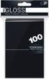 Ultra Pro Deck Protector Sleeves for Standard Size Cards | Black | 100-Count