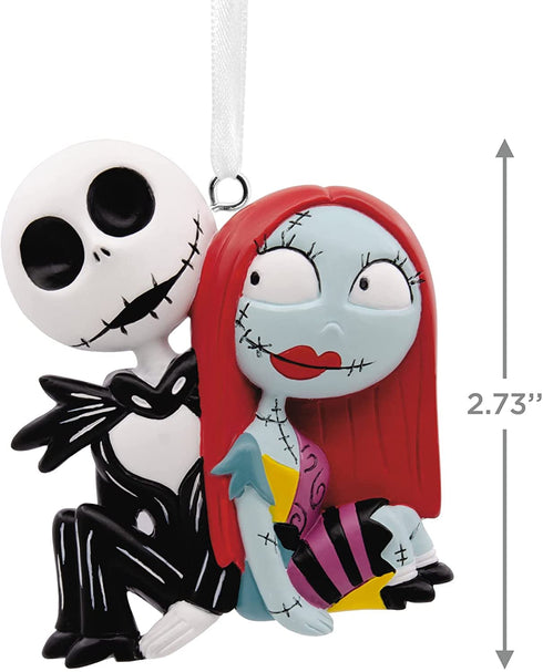 Hallmark Nightmare Before Christmas Jack Skellington and Sally Ornament