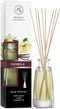 Reed Diffuser with Natural Essential Oil Vanilla 3.4 oz (100ml) - Scented Reed Diffuser - Non Alcohol - Gift Set with Bamboo Sticks - Best for Aromatherapy - SPA - Home - Office - Fitness Club