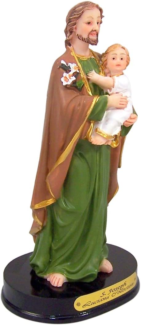Home Seller Kit with Resin Saint Joseph Statue and Prayer Card, 5 1/4 Inch