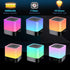 Elecstars LED Alarm Clock Bluetooth Speaker - Portable Night Light Touch Sensor Bedside Lamp with Dimmable Desk Lamp Support MP3, USB, AUX Best Gift for Kids, Party, Bedroom, Outdoor.