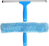 MR.SIGA Professional Window Cleaning Combo - Squeegee & Microfiber Window Scrubber, 14"