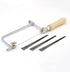 Beadalon 224S-100 Artistic Wire Jewelers Saw Frame with Blade Assortment