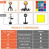 Decojoy Sunset Lamp, Sunset Projection Lamp 16 Colors Changing with Remote Timer, Multicolor RGB Rainbow Sunlight Lamp Projector Night Light Gifts for Womens Bedroom, Cool Room Decor Stuff
