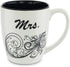 KOVOT Mr. and Mrs. Coffee Mug Set - Each Mug Holds 18 Ounces
