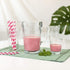 AmazonCommercial Everyday Glass Jug, Fluted Pitcher with Spout and Handle - 41.5 oz