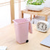 TOYMYTOY 4Pack Mini Wastebasket Set,Desk Trash Can with Lid Desktop Garbage Organizer Storage Bin Pen Pencil Cup Holder Office Supplies