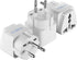 Ceptics Israel Power Adapter Travel Universal Plug,Works in Palestine,Jerusalem,Holy City-Perfect for Charging your Electronic Devices (Type H)- Safe Grounded Connection-3 Pack (GP-14-3PK),White