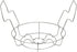 Kitchen Crop VKP Brands Canning Rack, 12.25" Diameter, Silver