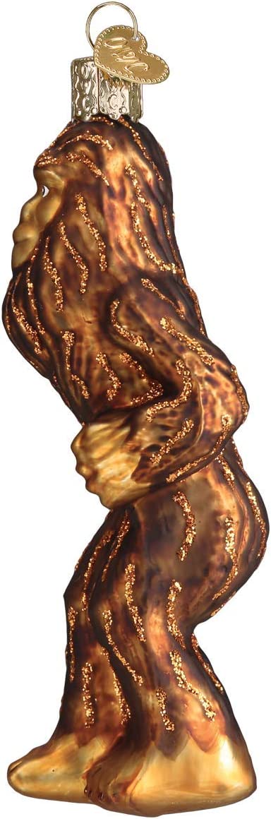Old World Christmas Sasquatch Glass Blown Ornaments for Christmas Tree