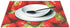 WOZO Red Strawberry Fruit Placemat Table Mat 12" x 18" Polyester Table Place Mat for Kitchen Dining Room 1 Piece