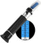 Handheld Alcohol Refractometer,V·RESOURCING 0~80% Alcohol Content Measurement Tool Tester for Spirits Distilled Ethanol with Water like Whiskey, Brandy;Used in Scientific Research, Alcohol Purchase