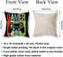 Mechanical Cattle Black Gaming Decorative Throw Pillow Covers Game Controller Linen Square Throw Pillow Cases for Couch Sofa Outdoor Playroom Bed Car Patio Boys Room Decor Pillow Covers 18x18 Set of 4