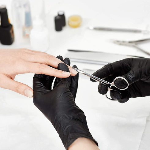 Disposable Medical Vinyl Exam Gloves Industrial Gloves - Latex-Free & Powder-Free 100PCS