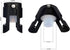 OWO Champagne Stopper with Stainless Steel, Professional Bottle Sealer for Champagne, Cava, Prosecco & Sparkling Wine, Champagne Saver Plug with Food Grade Silicone (1pack)