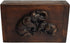 Design by UnseenThailand Vintage Thai Teak Wood Box with Elephants 100% Handmade (Wooden Elephant)