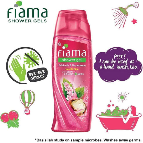 Fiama Di Wills Patchouli And Macadamia Pure Indulgence Shower Gel, 250ml