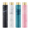 Tekson 10ML Perfume Atomizer Travel (4 PCS), Refillable Cologne Containers, Dispenser Spray Empty Bottle for Mini Sprayer Size (Black&Pink&White&Blue, Marble)