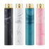 Tekson 10ML Perfume Atomizer Travel (4 PCS), Refillable Cologne Containers, Dispenser Spray Empty Bottle for Mini Sprayer Size (Black&Pink&White&Blue, Marble)