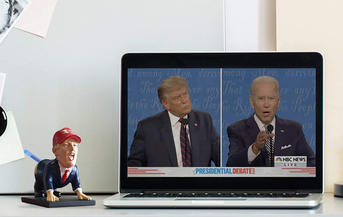 The Original Dump-a-Trump Pen Holder - Funny Donald Trump White Elephant Gift and Christmas Present