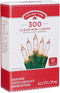 Holiday Time 300 Clear Mini Lights, Green Wire, 62.5 Feet