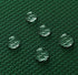 Biscaynebay Textured Fabric Round Tablecloths 60 Inches in Diameter, Hunter Green Water Resistant Tablecloths for Dining, Kitchen, Wedding, Parties etc. Machine Washable