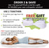 Contour Legacy Leg & Knee Foam Support Pillow - Soothing Pain Relief for Sciatica, Back, Hips, Knees, Joints - As Seen on TV