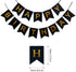 HankRobot 70th Birthday Decorations Party Supplies?42pack? Gold Number Balloon 70 Happy Birthday Banner Latex Balloons(Black, Golden) Confetti Balloons -Great for 70 Seventy Years Old Birthday Party