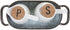 Mud Pie Farmhouse Inspired Ceramic Aluminum Salt and Pepper Caddy Set, One size, White