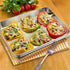 P&P CHEF Deep Toaster Oven Tray Pan, Stainless Steel Small Rectangular Baking Pan, Size 9.3”x7”x1.75”, Brush Finished & Easy Clean, Non Toxic & Heavy Duty