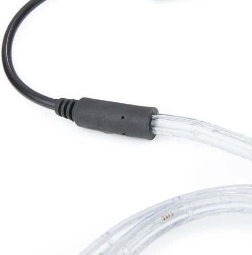 WYZworks 10 ft Blue PRE-Assembled LED Rope Lights - 2 Wire Christmas Holiday Decoration Indoor/Outdoor Lighting | UL Certified