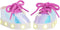 Glitter Girls – Cosmic Glow Light-up Shoes for 14-inch Dolls – Toys, Clothes, and Accessories for Ages 3 and Up (Glossy Fashion Sneakers with LED Lights), Brown/A